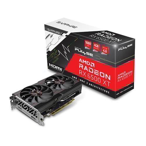 Sapphire Pulse RX 6500 XT 4GB Gaming Graphics Card